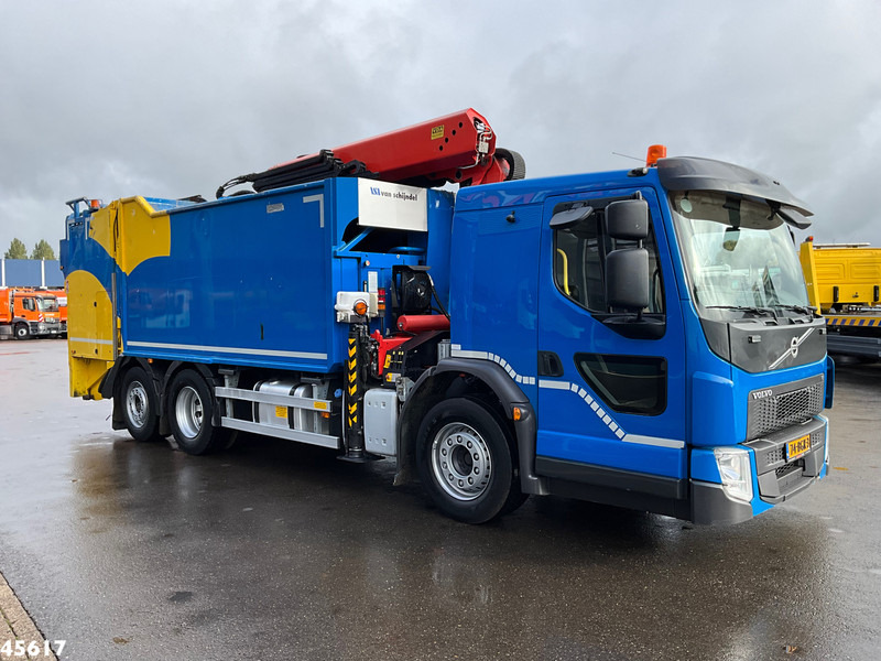 Benne à ordures ménagères Volvo FE 280 Euro 6 Palfinger 23 Tonmeter laadkraan Just 128.427 km!: photos 6 Benne à ordures ménagères Volvo FE 280 Euro 6 Palfinger 23 Tonmeter laadkraan Just 128.427 km!: photos 6