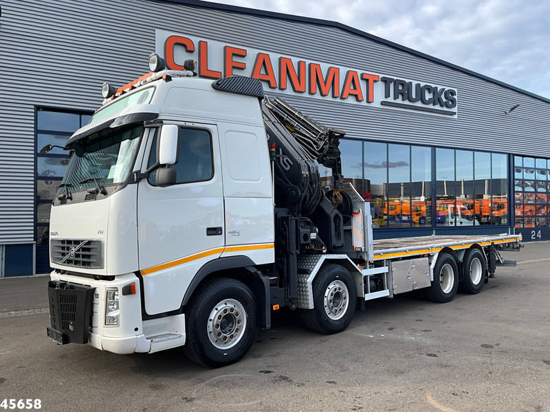 Volvo FH 480 8x4 Retarder Hiab 80 Tonmeter laadkraan + Fly-Jib! - Camion grue: photos 2 Volvo FH 480 8x4 Retarder Hiab 80 Tonmeter laadkraan + Fly-Jib! - Camion grue: photos 2