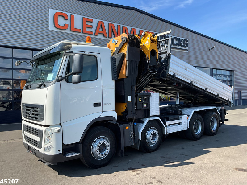 Volvo FH 500 8x4 Effer 65 Tonmeter laadkraan + Fly-Jib - Camion benne, Camion grue: photos 4 Volvo FH 500 8x4 Effer 65 Tonmeter laadkraan + Fly-Jib - Camion benne, Camion grue: photos 4