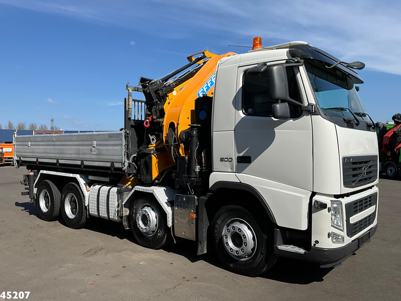 Camion grue Volvo FH 500 8x4 Effer 65 Tonmeter laadkraan + Fly-Jib: photos 8