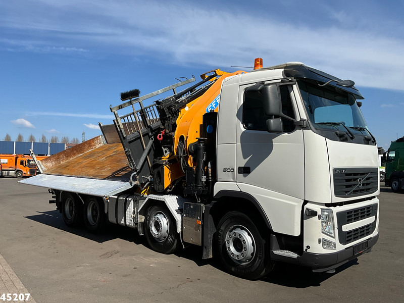 Camion grue Volvo FH 500 8x4 Effer 65 Tonmeter laadkraan + Fly-Jib: photos 9
