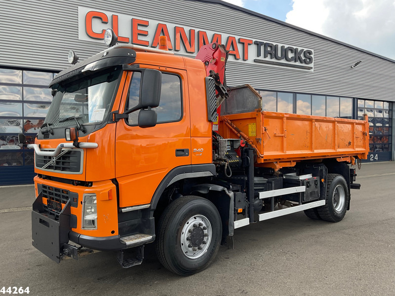 Volvo FM 340 4x4 Palfinger 10 Tonmeter laadkraan Manual Full steel - Camion benne, Camion grue: photos 2 Volvo FM 340 4x4 Palfinger 10 Tonmeter laadkraan Manual Full steel - Camion benne, Camion grue: photos 2