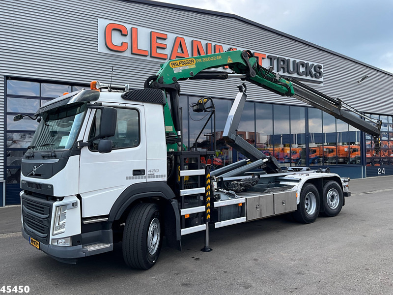 Volvo FM 420 Euro 6 Palfinger 22 Tonmeter laadkraan - Camion ampliroll, Camion grue: photos 1 Volvo FM 420 Euro 6 Palfinger 22 Tonmeter laadkraan - Camion ampliroll, Camion grue: photos 1