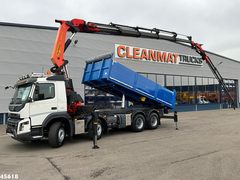 Volvo FMX 460 8x4 Euro 6 Palfinger 42 Tonmeter laadkraan + Fly-Jib! - Camion grue: photos 1 Volvo FMX 460 8x4 Euro 6 Palfinger 42 Tonmeter laadkraan + Fly-Jib! - Camion grue: photos 1