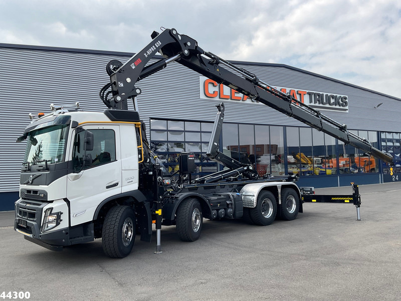 Volvo FMX 500 8x4 Euro 6 Hiab 65 Tonmeter laadkraan + Multilift 25 Ton haakarmsysteem NEW AND UNUSED! - Camion ampliroll, Camion grue: photos 1 Volvo FMX 500 8x4 Euro 6 Hiab 65 Tonmeter laadkraan + Multilift 25 Ton haakarmsysteem NEW AND UNUSED! - Camion ampliroll, Camion grue: photos 1