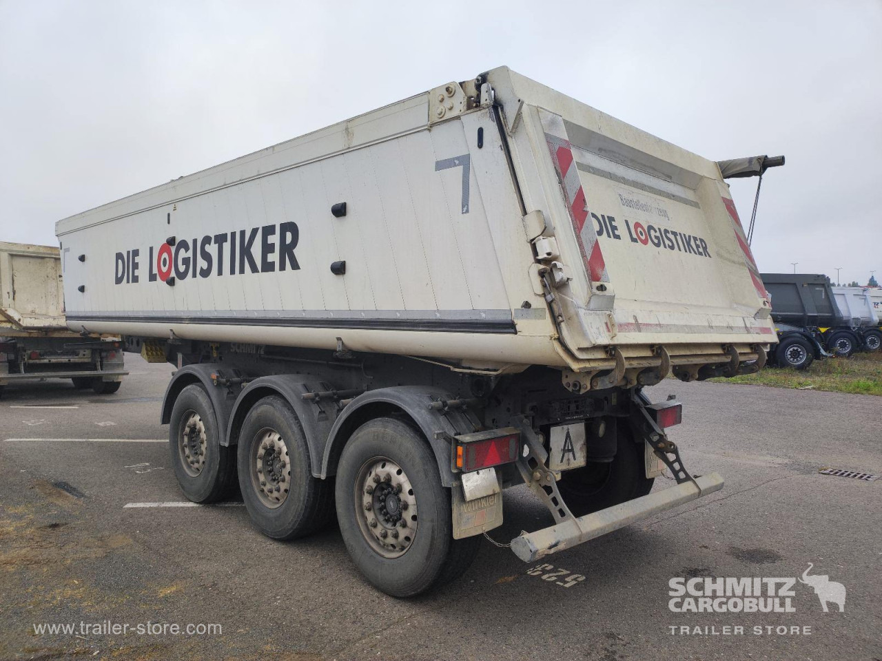 SCHMITZ Auflieger Kipper Alukastenmulde 24m³ - Semi-remorque benne: photos 4 SCHMITZ Auflieger Kipper Alukastenmulde 24m³ - Semi-remorque benne: photos 4