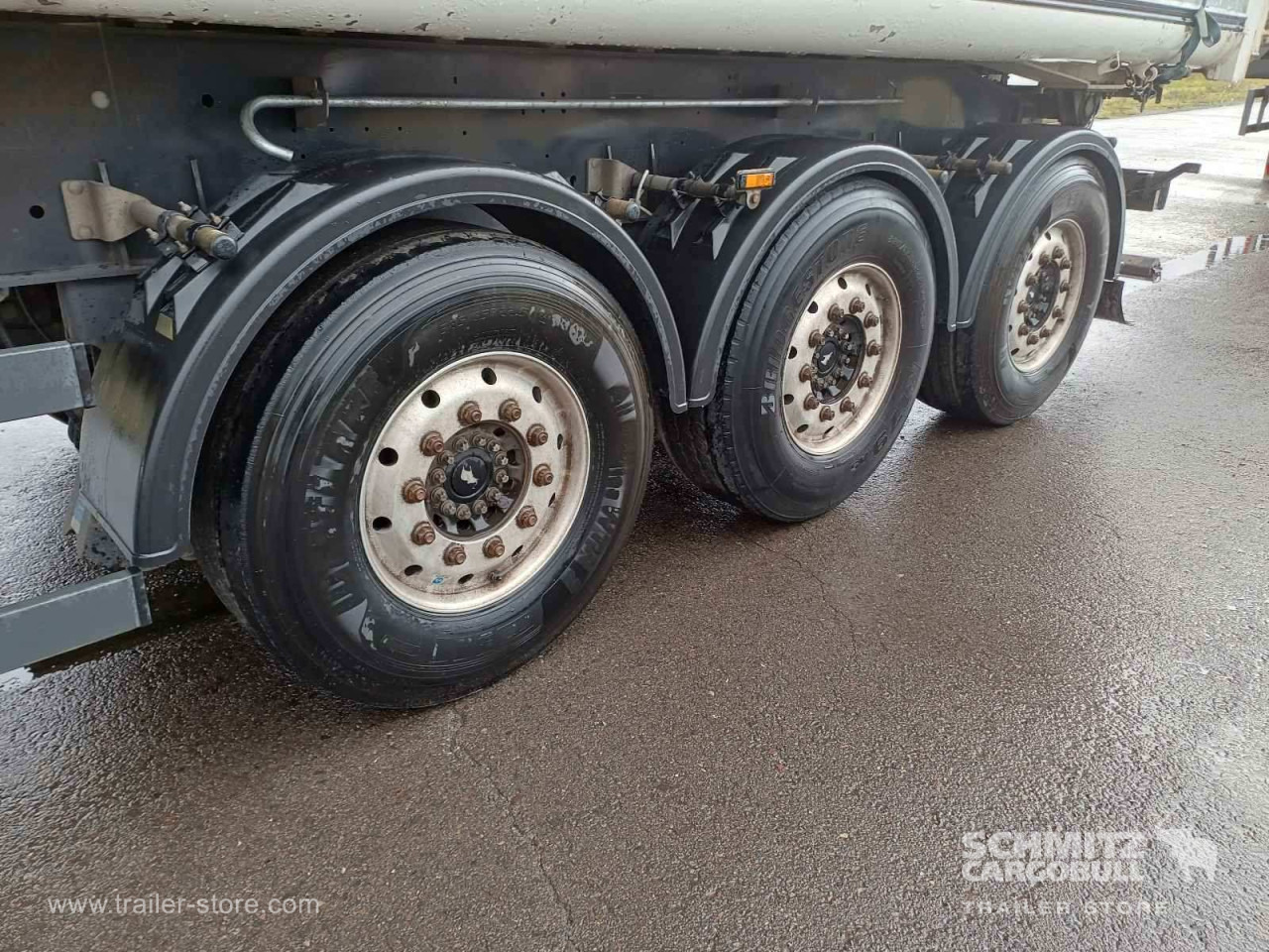 SCHMITZ Auflieger Kipper Alukastenmulde 44m³ - Semi-remorque benne: photos 2 SCHMITZ Auflieger Kipper Alukastenmulde 44m³ - Semi-remorque benne: photos 2