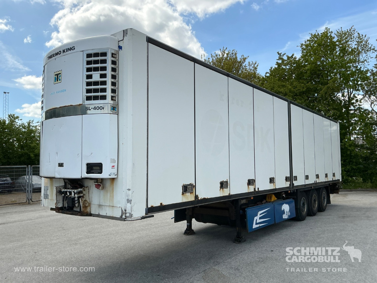SCHMITZ Reefer Foldable wall Double deck - Semi-remorque isothermique: photos 1 SCHMITZ Reefer Foldable wall Double deck - Semi-remorque isothermique: photos 1