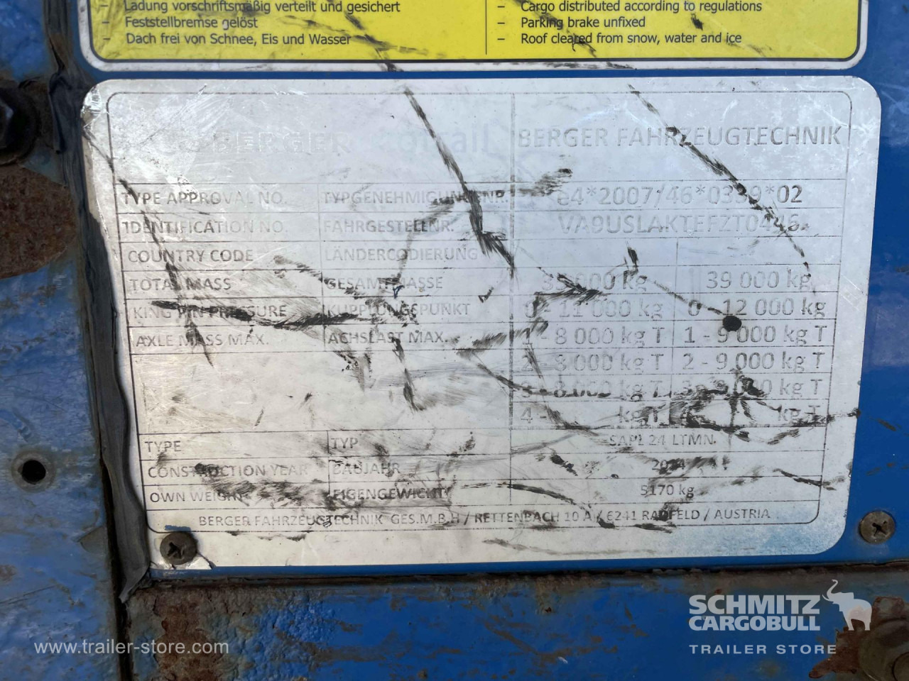 BERGER Semiremolque Lona Mega - Semi-remorque rideaux coulissants: photos 2 BERGER Semiremolque Lona Mega - Semi-remorque rideaux coulissants: photos 2