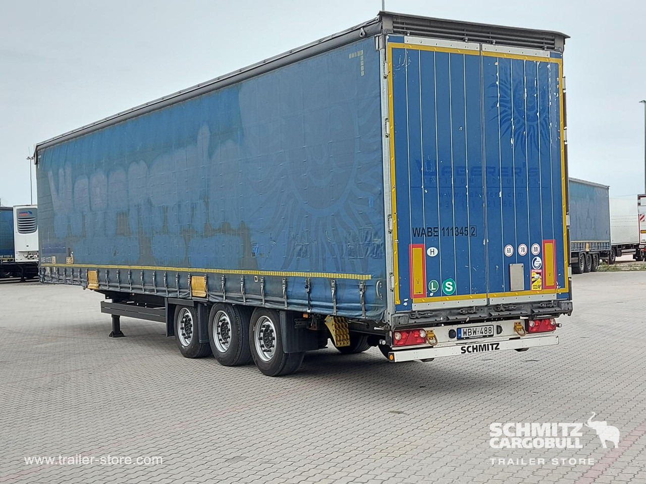 SCHMITZ Curtainsider Mega - Semi-remorque rideaux coulissants: photos 5 SCHMITZ Curtainsider Mega - Semi-remorque rideaux coulissants: photos 5