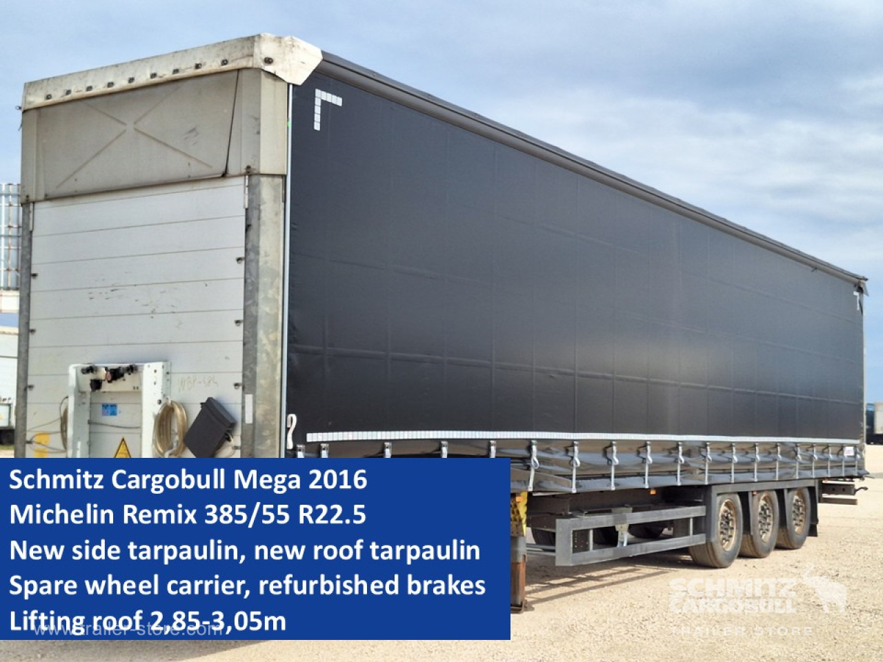 SCHMITZ Curtainsider Mega - Semi-remorque rideaux coulissants: photos 1 SCHMITZ Curtainsider Mega - Semi-remorque rideaux coulissants: photos 1