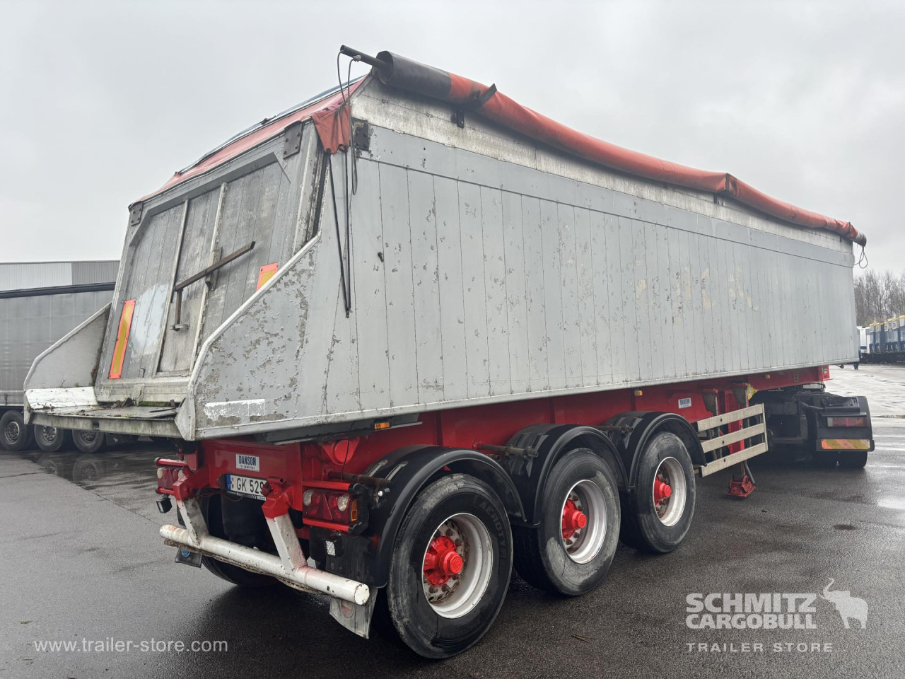 Tipper Alu-square sided body 40m³ - Semi-remorque benne: photos 5 Tipper Alu-square sided body 40m³ - Semi-remorque benne: photos 5