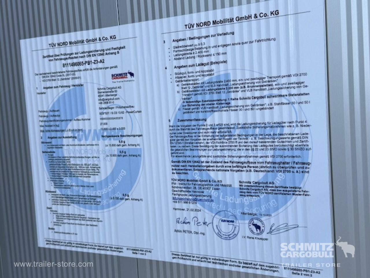 SCHMITZ Oplegger Schuifzeil Mega - Semi-remorque rideaux coulissants: photos 4 SCHMITZ Oplegger Schuifzeil Mega - Semi-remorque rideaux coulissants: photos 4
