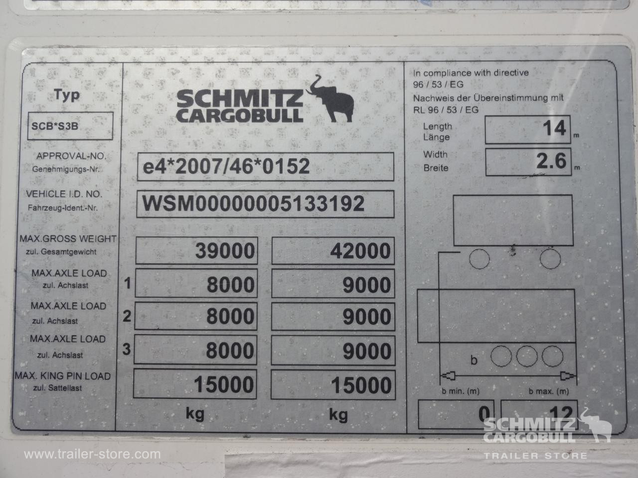 SCHMITZ Reefer Standard - Semi-remorque isothermique: photos 3 SCHMITZ Reefer Standard - Semi-remorque isothermique: photos 3