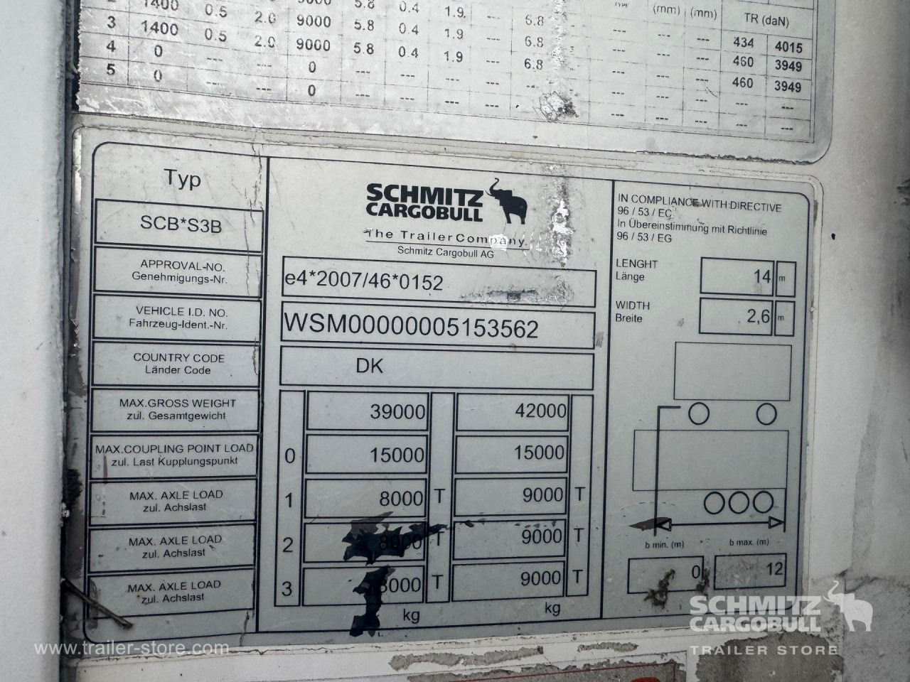 SCHMITZ Reefer Standard - Semi-remorque isothermique: photos 2 SCHMITZ Reefer Standard - Semi-remorque isothermique: photos 2