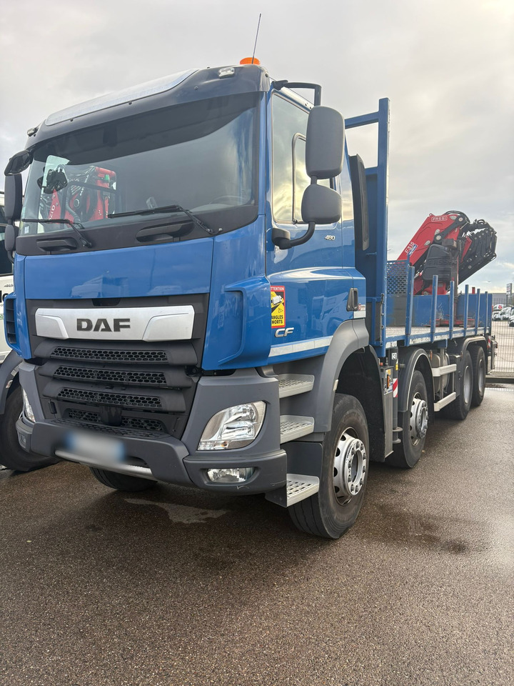 DAF CF 480 8x4 E6 / Fassi F315A.2.26 crane / flatbedCF 480 8x4 E6 / Fassi F315A.2.26 crane / flatbed - Camion plateau, Camion grue: photos 1 DAF CF 480 8x4 E6 / Fassi F315A.2.26 crane / flatbedCF 480 8x4 E6 / Fassi F315A.2.26 crane / flatbed - Camion plateau, Camion grue: photos 1