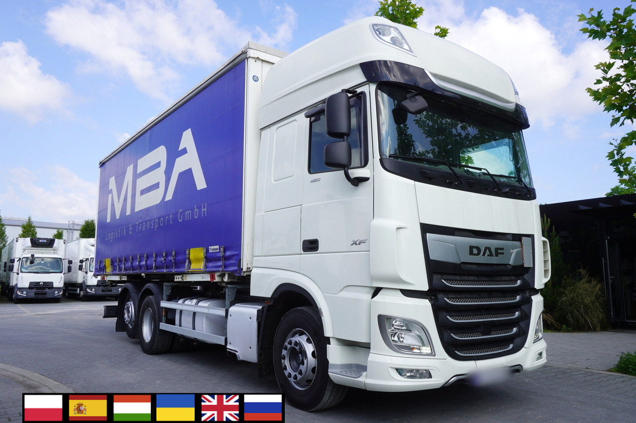 DAF DAF XF 480 SSC / Curtainsider 19 EPAL / 2021 - Camion à rideaux coulissants: photos 1 DAF DAF XF 480 SSC / Curtainsider 19 EPAL / 2021 - Camion à rideaux coulissants: photos 1