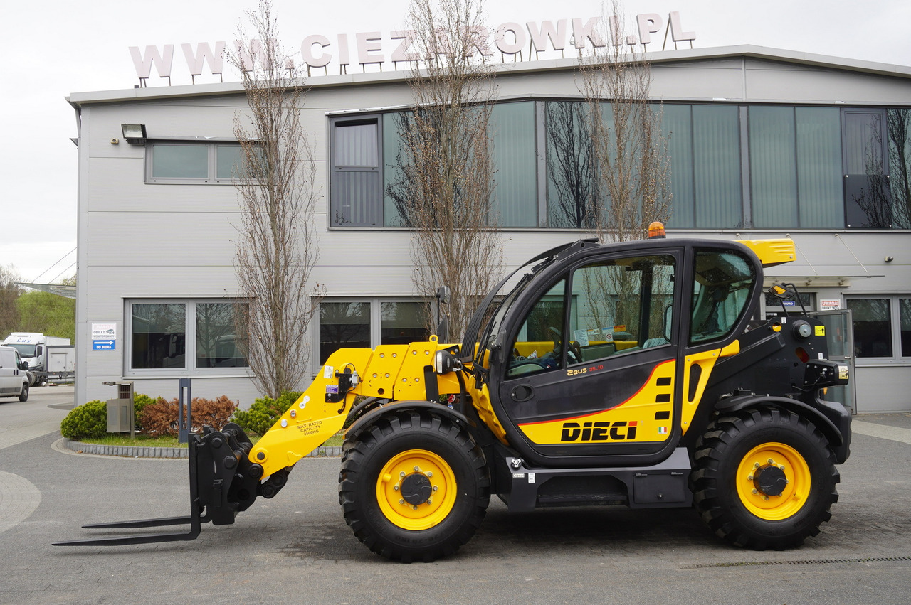 DIECI Zeus 35.10 brand-new telescopic loader / 6 MTH !!! / 10 m reach / 3.5 t - Chargeuse sur pneus: photos 4 DIECI Zeus 35.10 brand-new telescopic loader / 6 MTH !!! / 10 m reach / 3.5 t - Chargeuse sur pneus: photos 4