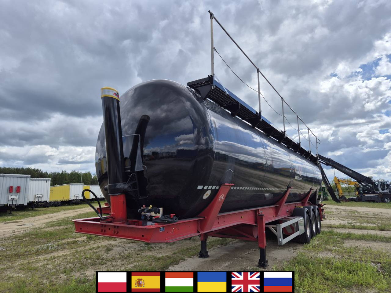 FELDBINDER KIP 66.3 Silo tank / 66 m3 / 2022 / 10 units - Citerne pulvérulente: photos 1 FELDBINDER KIP 66.3 Silo tank / 66 m3 / 2022 / 10 units - Citerne pulvérulente: photos 1