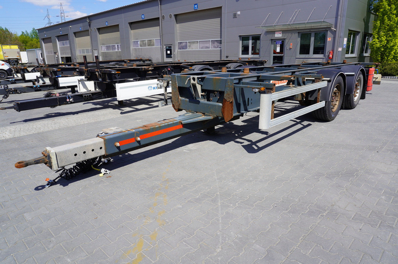 FRUEHAUF BDF / 18 t - Remorque châssis: photos 1 FRUEHAUF BDF / 18 t - Remorque châssis: photos 1