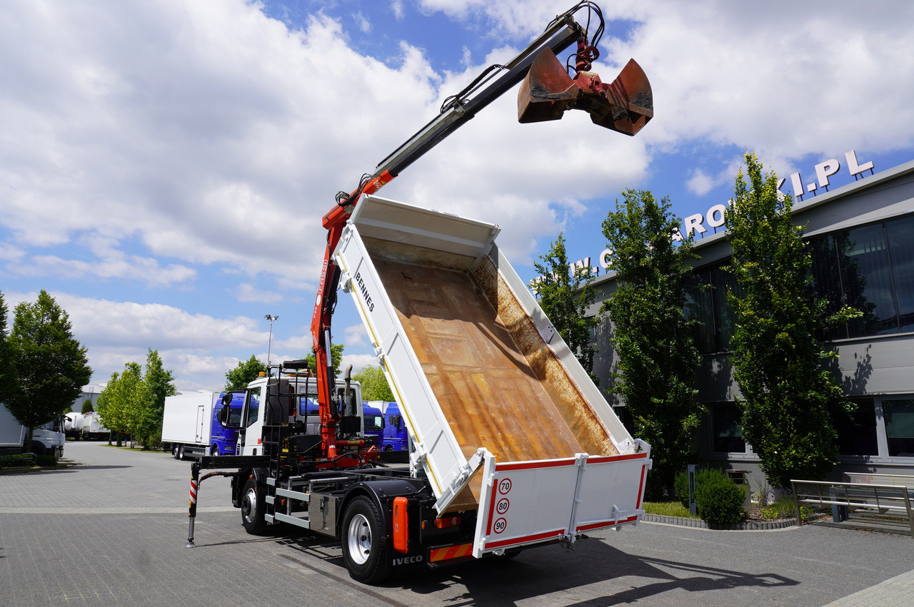 IVECO Eurocargo 160E22 EEV Dump truck / Bortmatic / Crane FASSI F95A.0.22 - Camion benne, Camion grue: photos 4 IVECO Eurocargo 160E22 EEV Dump truck / Bortmatic / Crane FASSI F95A.0.22 - Camion benne, Camion grue: photos 4
