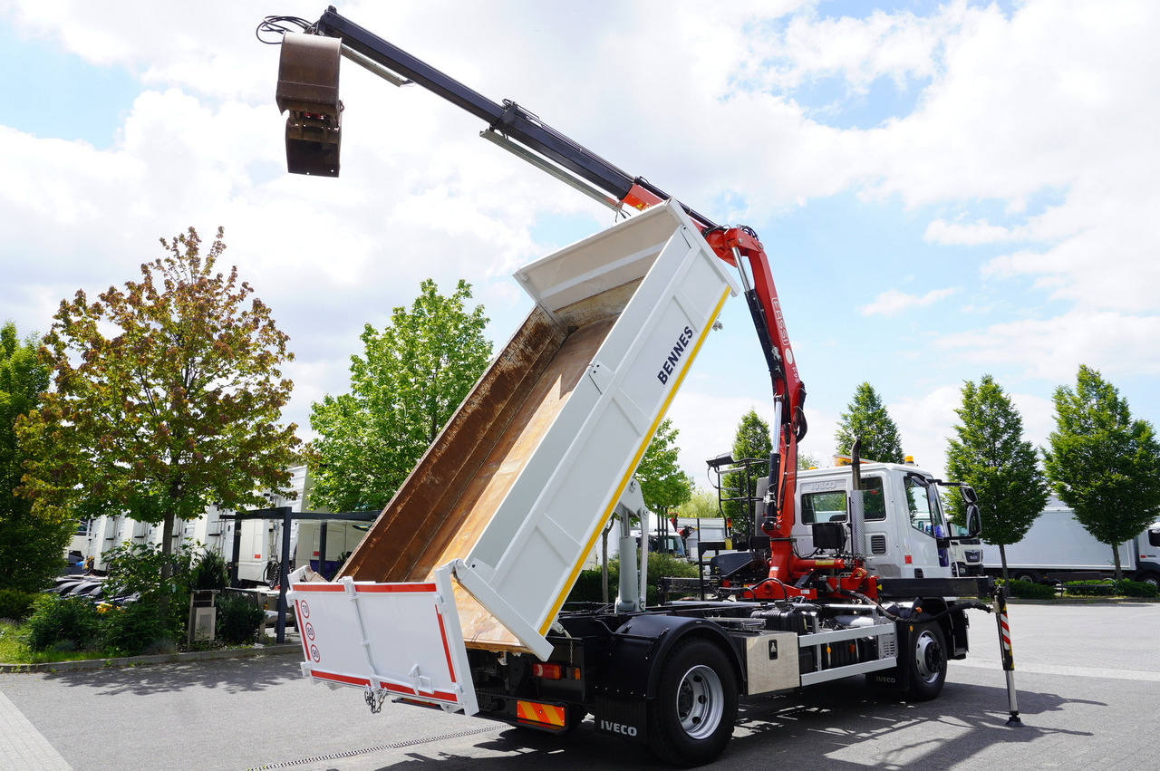 IVECO Eurocargo 160E22 EEV Dump truck / Bortmatic / Crane FASSI F95A.0.22 - Camion grue: photos 5 IVECO Eurocargo 160E22 EEV Dump truck / Bortmatic / Crane FASSI F95A.0.22 - Camion grue: photos 5