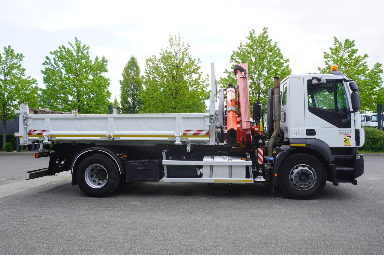 IVECO STRALIS 330 E6 / FASSI 195A 8.5 T / 3-side tipper - Camion grue: photos 5 IVECO STRALIS 330 E6 / FASSI 195A 8.5 T / 3-side tipper - Camion grue: photos 5
