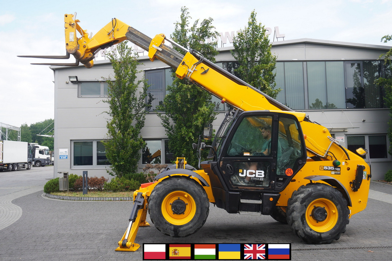 JCB 535-125 / 1500 MTH! / reach 12.5 m / 2021 / 3.5 t - Chargeuse sur pneus télescopique: photos 1 JCB 535-125 / 1500 MTH! / reach 12.5 m / 2021 / 3.5 t - Chargeuse sur pneus télescopique: photos 1