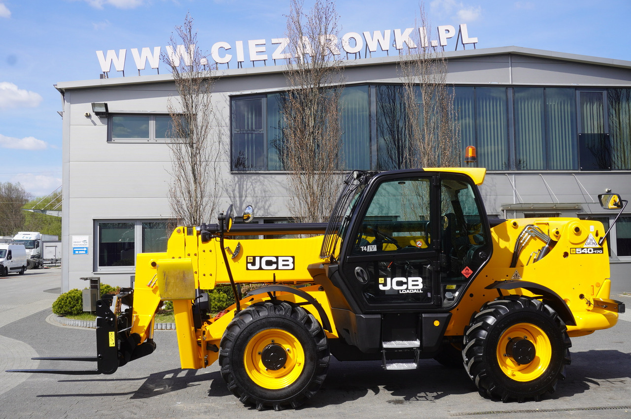 JCB 540-170 Telescopic Loader / 17m / joystick - Chargeuse sur pneus: photos 4 JCB 540-170 Telescopic Loader / 17m / joystick - Chargeuse sur pneus: photos 4