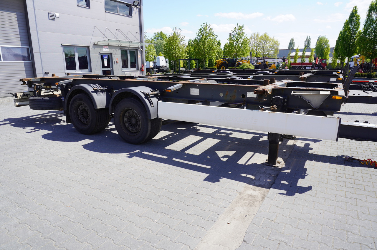 Remorque châssis KRONE BDF / 18 t: photos 1