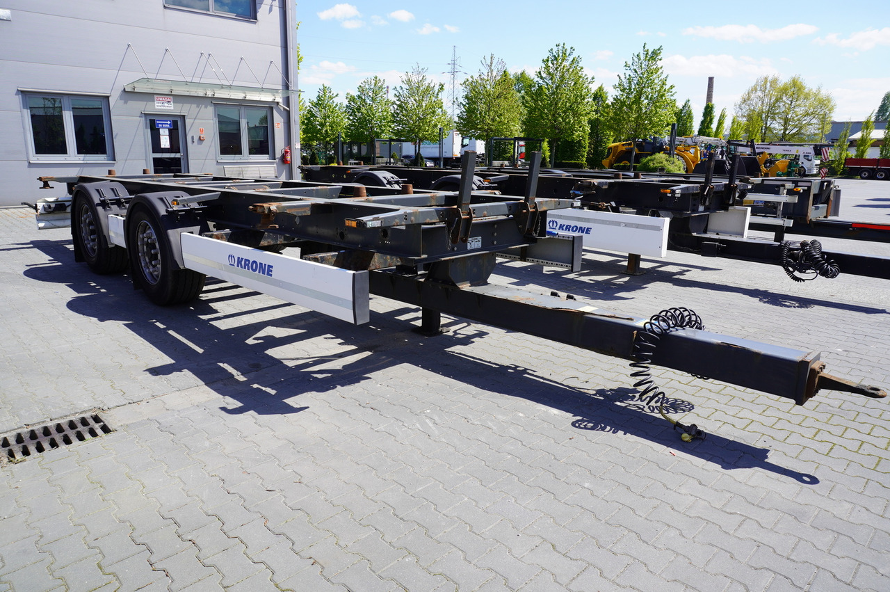 KRONE BDF / 18 t - Remorque châssis: photos 1 KRONE BDF / 18 t - Remorque châssis: photos 1