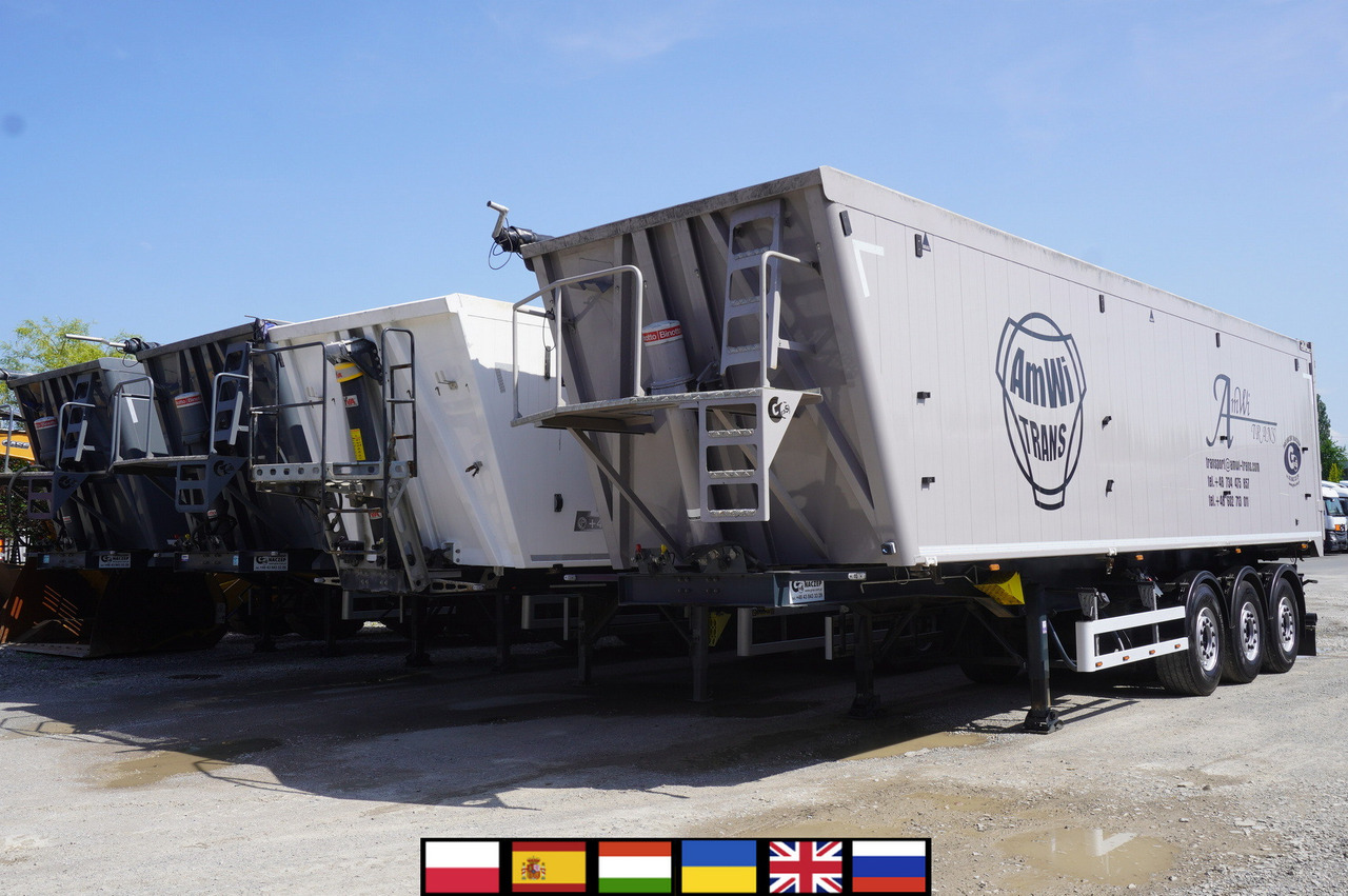 LEGRAS GS tipper / 52 m3 semi-trailer! / 2023 / 3 units - Semi-remorque benne: photos 1 LEGRAS GS tipper / 52 m3 semi-trailer! / 2023 / 3 units - Semi-remorque benne: photos 1