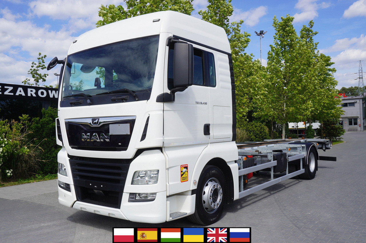 MAN GX 18.430 / BDF 7.5 m / sleeping cab / 2021 - Camion porte-conteneur/ Caisse mobile: photos 1 MAN GX 18.430 / BDF 7.5 m / sleeping cab / 2021 - Camion porte-conteneur/ Caisse mobile: photos 1