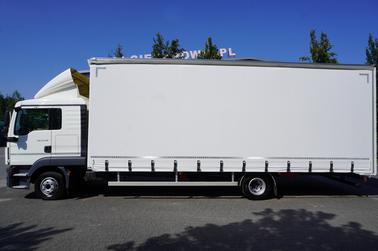 MAN TGL 12.190 / Curtainsider 19 EPAL / Sleeper cab - Camion à rideaux coulissants: photos 2 MAN TGL 12.190 / Curtainsider 19 EPAL / Sleeper cab - Camion à rideaux coulissants: photos 2