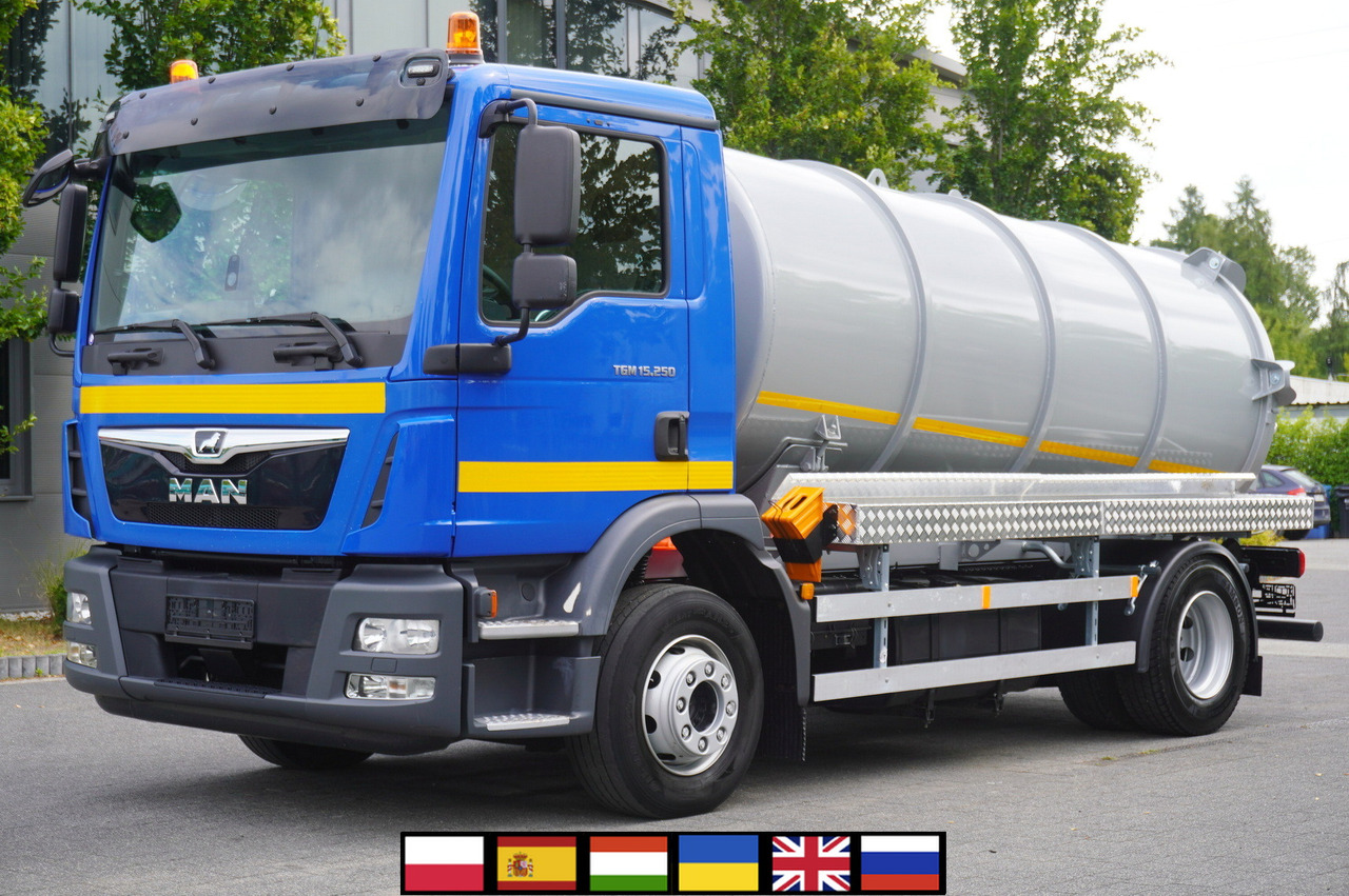 MAN TGM 15.250 / NEW septic tank (07/2025) superstructure 8000 l / 160 tho. km! - Tonne à lisier: photos 1 MAN TGM 15.250 / NEW septic tank (07/2025) superstructure 8000 l / 160 tho. km! - Tonne à lisier: photos 1