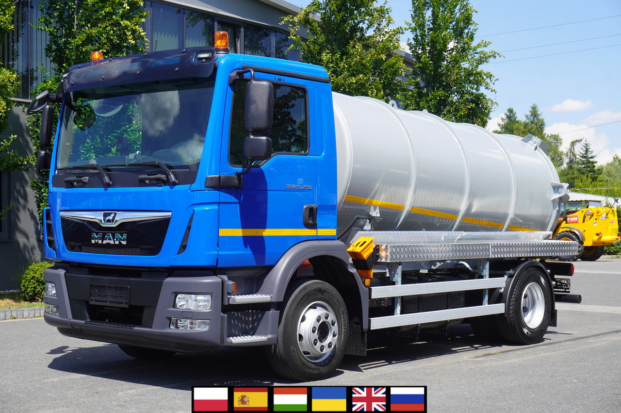 MAN TGM 15.250 / NEW septic tank (07/2025) superstructure 8000 l / 160 tho. km! - Tonne à lisier: photos 1 MAN TGM 15.250 / NEW septic tank (07/2025) superstructure 8000 l / 160 tho. km! - Tonne à lisier: photos 1