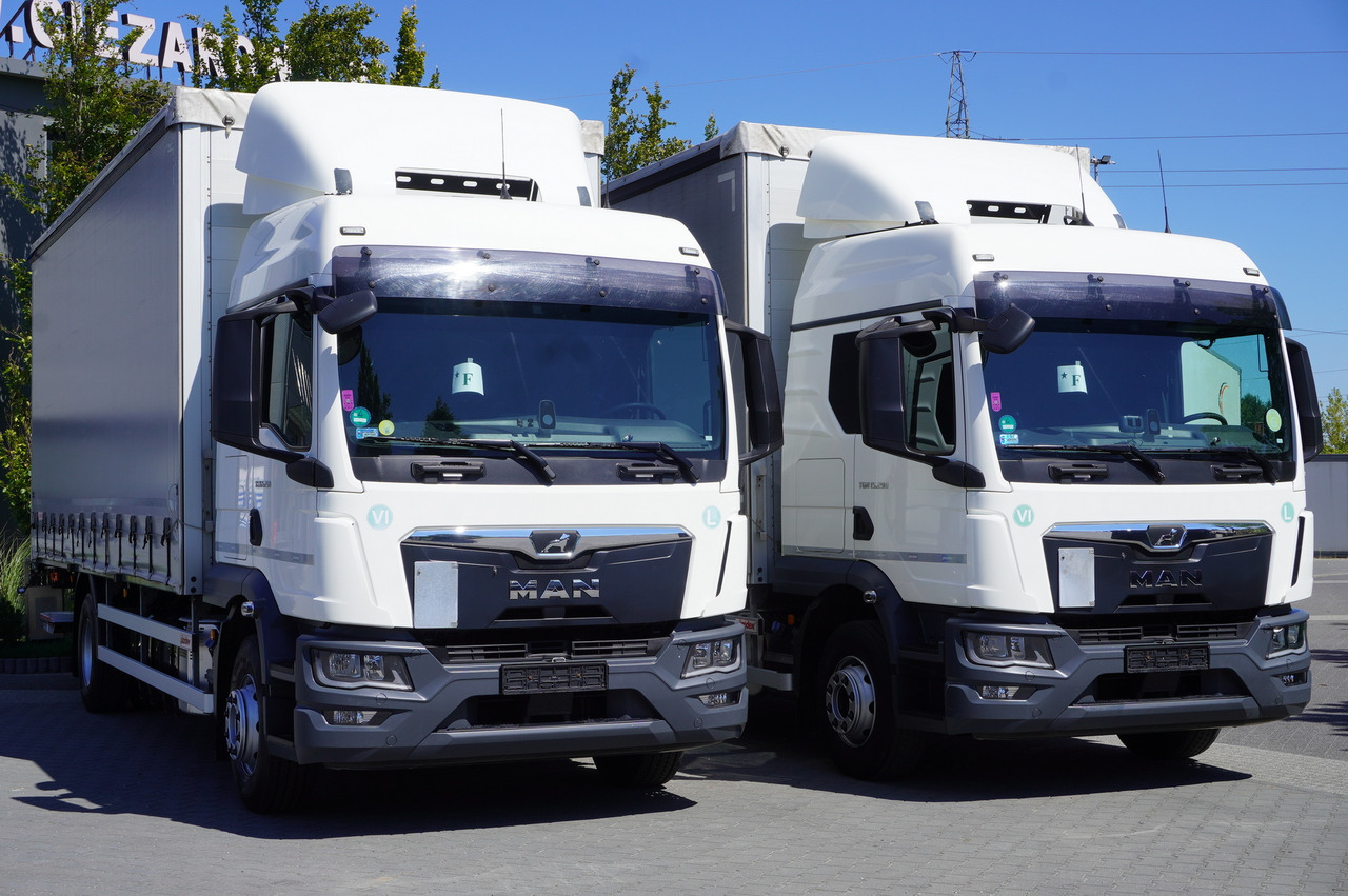 MAN TGM 15.290 Curtainsider / Glob / Manual / 2 beds / 17 EPAL - Camion à rideaux coulissants: photos 3 MAN TGM 15.290 Curtainsider / Glob / Manual / 2 beds / 17 EPAL - Camion à rideaux coulissants: photos 3