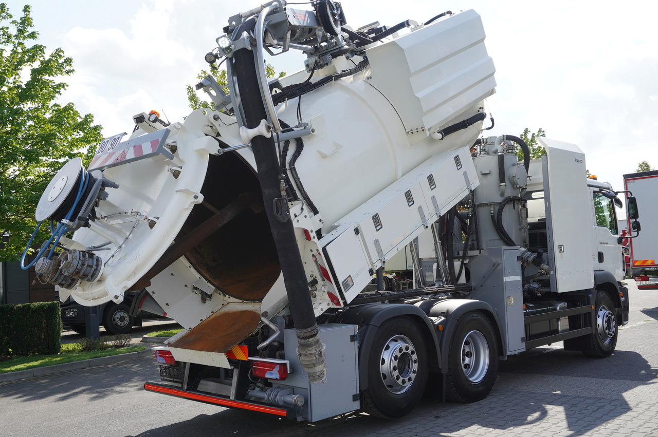 MAN TGM 26.340 E6 / RIVARD sewage cleaner 11.8 m3 / 170 tho. km / steered axle - Camion hydrocureur: photos 3 MAN TGM 26.340 E6 / RIVARD sewage cleaner 11.8 m3 / 170 tho. km / steered axle - Camion hydrocureur: photos 3