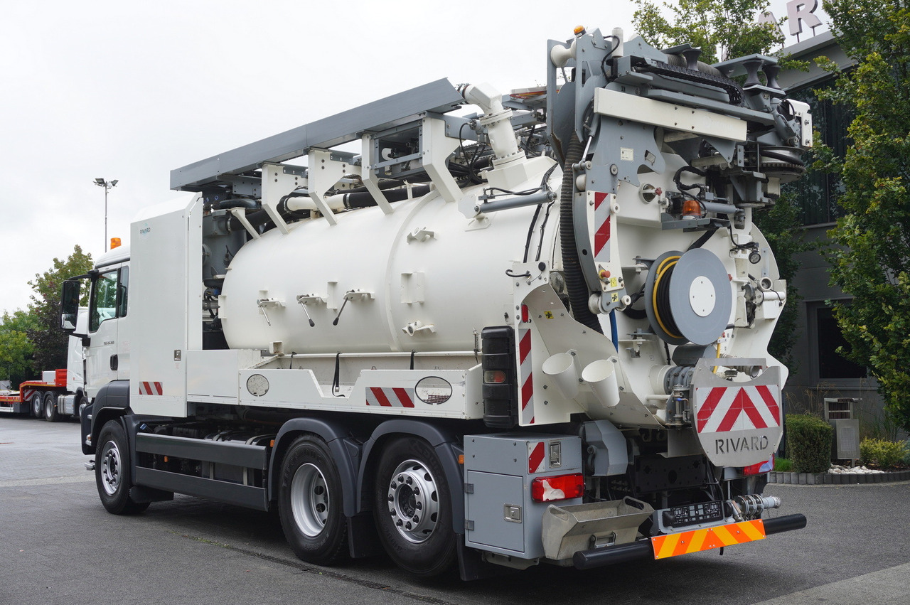 MAN TGS 26.360 E6 / RIVARD sewage cleaner 18 m3 / 90 tho. km / steering axle / 2 units - Camion hydrocureur: photos 4 MAN TGS 26.360 E6 / RIVARD sewage cleaner 18 m3 / 90 tho. km / steering axle / 2 units - Camion hydrocureur: photos 4