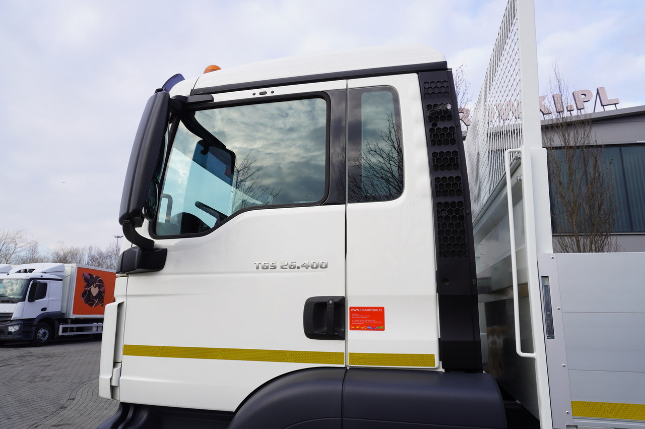 Camion plateau, Camion grue MAN TGS 26.400 / HDS HIAB 244 EP-4 HIDUO 8500 kg / 6x4: photos 7