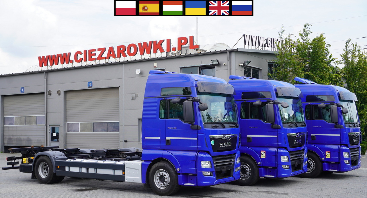 MAN TGX 18.430 / BDF / sleeping cab / 2021 / 4 units - Camion porte-conteneur/ Caisse mobile: photos 1 MAN TGX 18.430 / BDF / sleeping cab / 2021 / 4 units - Camion porte-conteneur/ Caisse mobile: photos 1