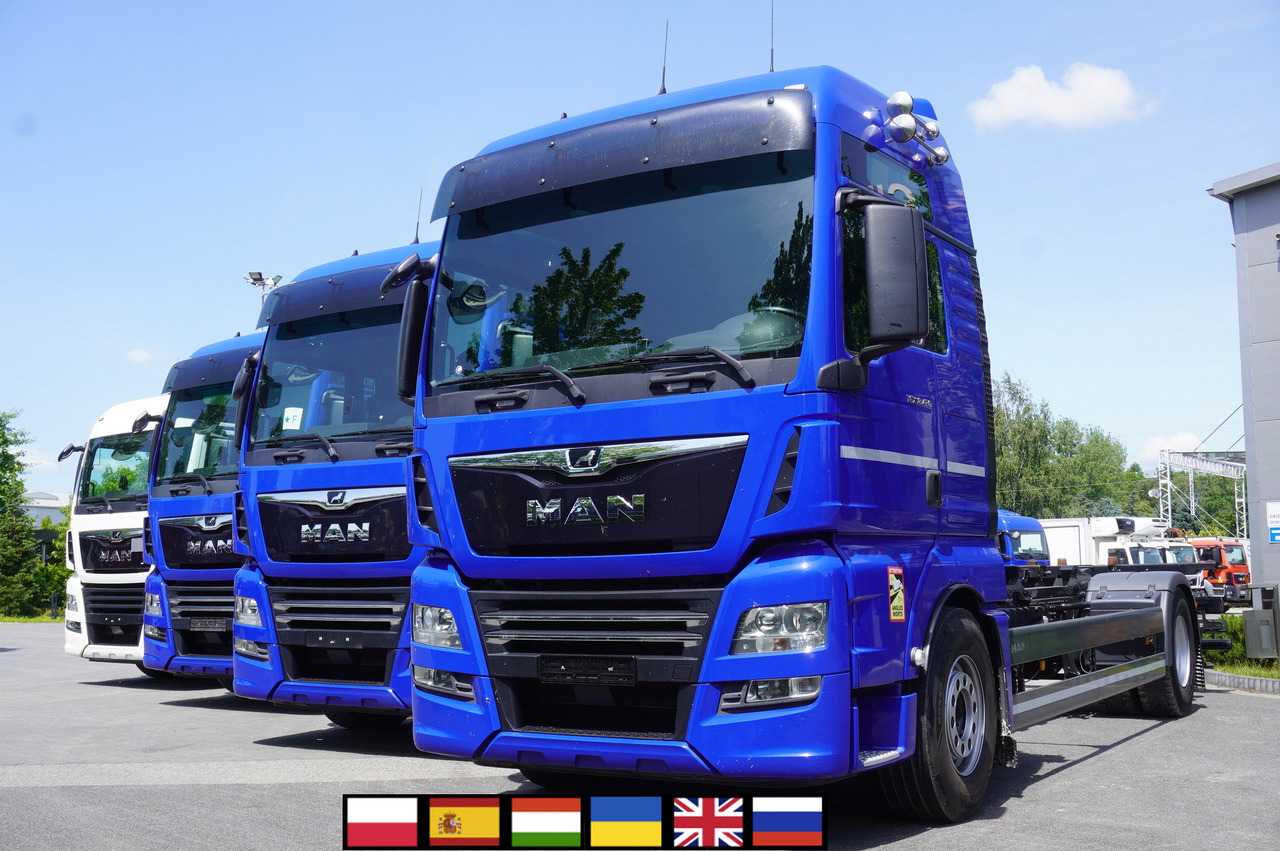 MAN TGX 18.430 / BDF / sleeping cab / 2021 / 4 units - Camion porte-conteneur/ Caisse mobile: photos 1 MAN TGX 18.430 / BDF / sleeping cab / 2021 / 4 units - Camion porte-conteneur/ Caisse mobile: photos 1