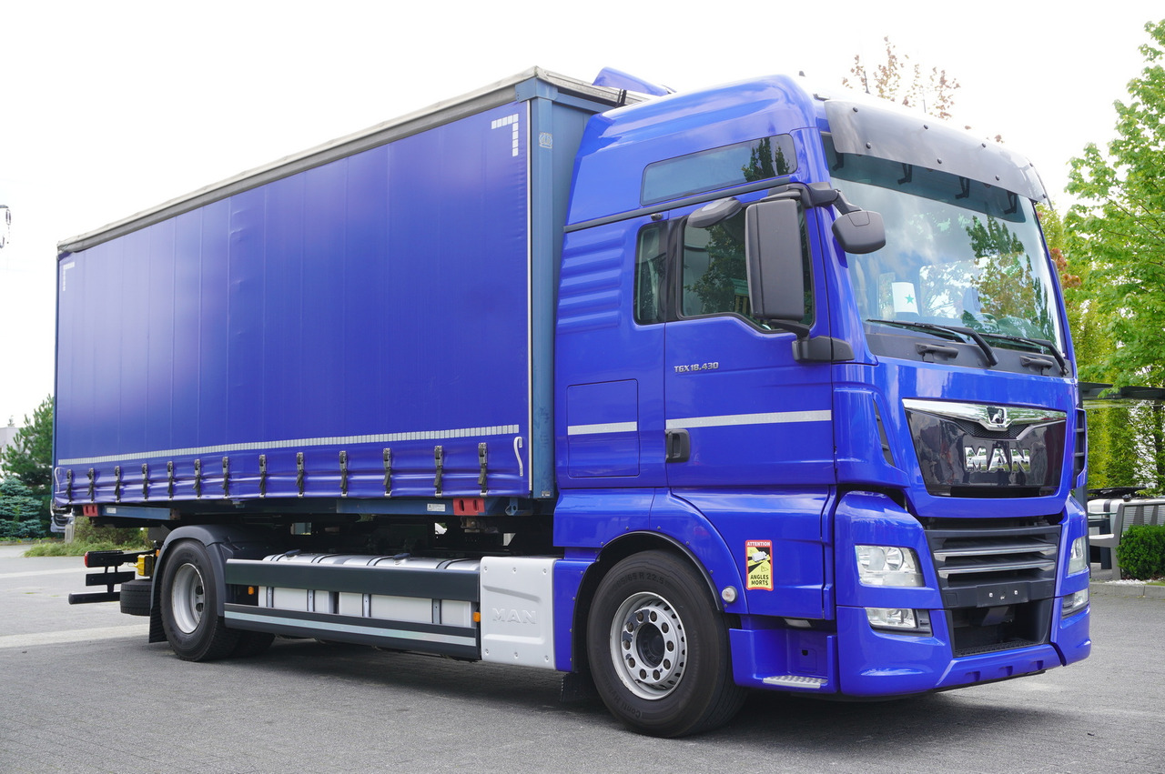 MAN TGX 18.430 / Curtainsider 18 EPAL / Sleeper cab / 2021 / 4 units - Camion porte-conteneur/ Caisse mobile: photos 2 MAN TGX 18.430 / Curtainsider 18 EPAL / Sleeper cab / 2021 / 4 units - Camion porte-conteneur/ Caisse mobile: photos 2