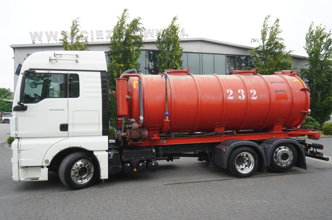 MAN TGX 26.500 / NEW Stal Septic barrel 13000 l / steering 3rd axle - Camion citerne: photos 2 MAN TGX 26.500 / NEW Stal Septic barrel 13000 l / steering 3rd axle - Camion citerne: photos 2