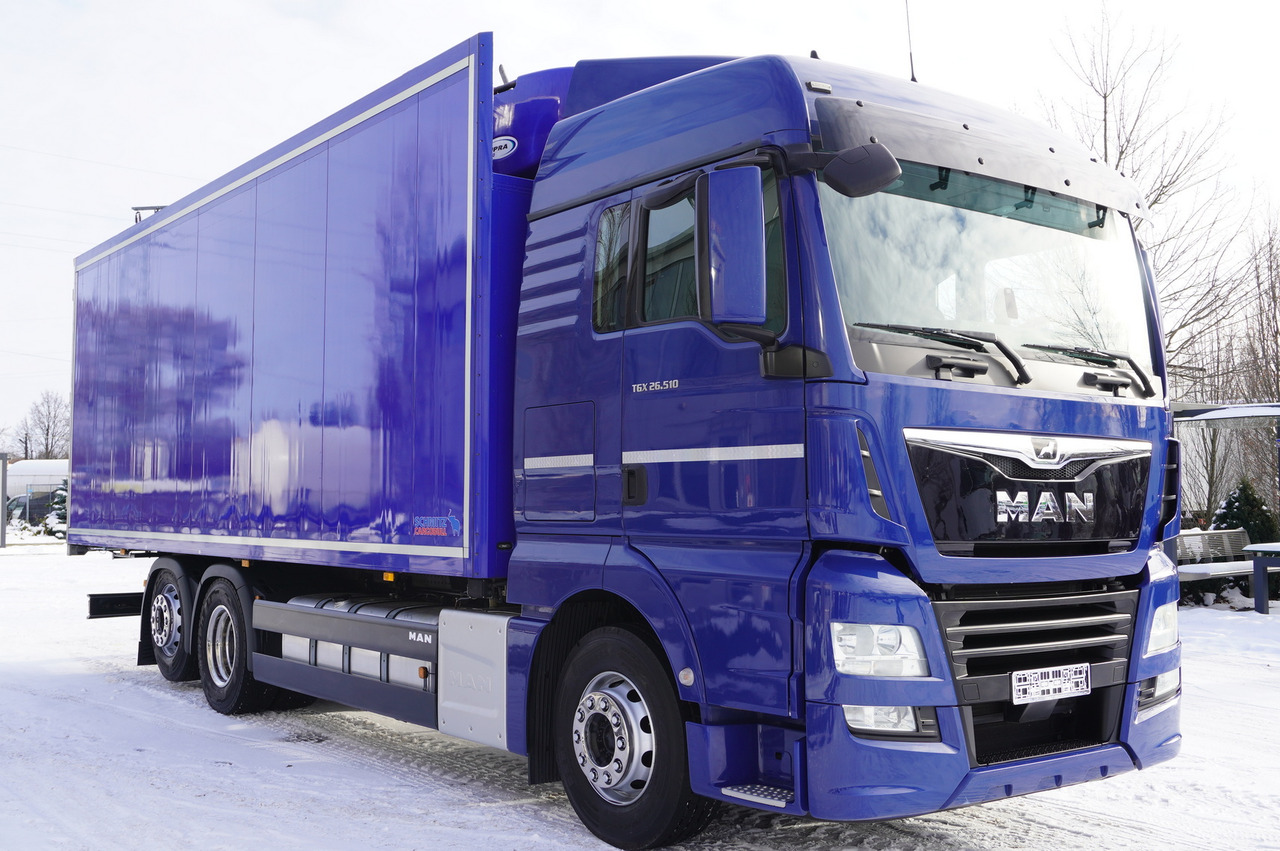 MAN TGX 26.510 6×2 E6 2021 / ATP/FRC / Schmitz FLOWER refrigerator 19 pallets / steering axle / 2 units - Camion frigorifique: photos 2 MAN TGX 26.510 6×2 E6 2021 / ATP/FRC / Schmitz FLOWER refrigerator 19 pallets / steering axle / 2 units - Camion frigorifique: photos 2