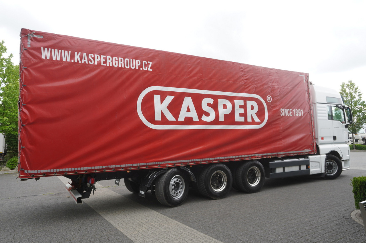 MAN TGX 35.580 E6 8x4 /4 / 23 EPAL tarp superstructure / 4th axle steered - Camion à rideaux coulissants: photos 5 MAN TGX 35.580 E6 8x4 /4 / 23 EPAL tarp superstructure / 4th axle steered - Camion à rideaux coulissants: photos 5