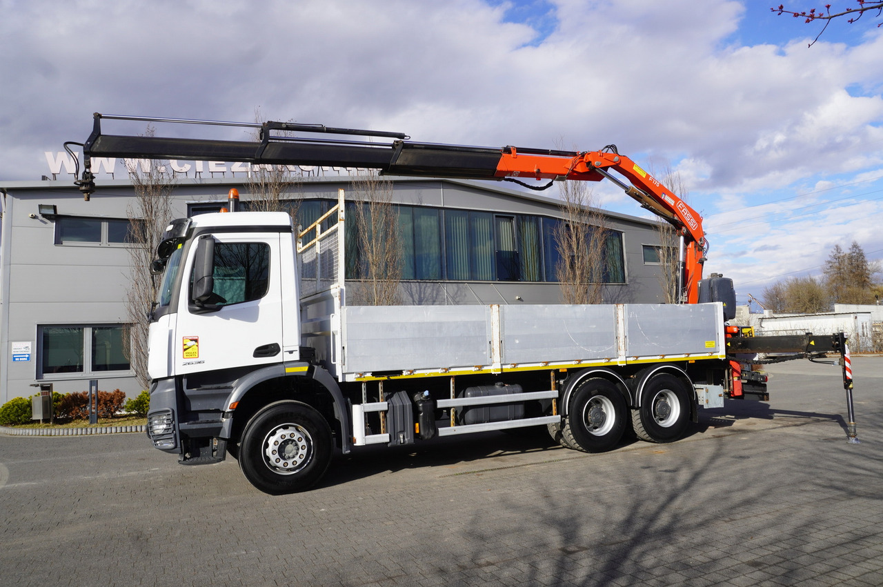 MERCEDES-BENZ AROCS 2636 Flatbed / HDS FASSI F175 7.7 T / 150,000 km - Grue mobile: photos 4 MERCEDES-BENZ AROCS 2636 Flatbed / HDS FASSI F175 7.7 T / 150,000 km - Grue mobile: photos 4