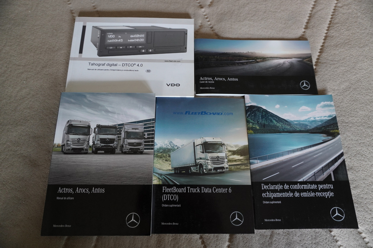 Camion frigorifique MERCEDES-BENZ Actros 1824 / Refrigerator 22 EPAL / Carrier Supra 850 / Sleeping cabin: photos 30 Camion frigorifique MERCEDES-BENZ Actros 1824 / Refrigerator 22 EPAL / Carrier Supra 850 / Sleeping cabin: photos 30