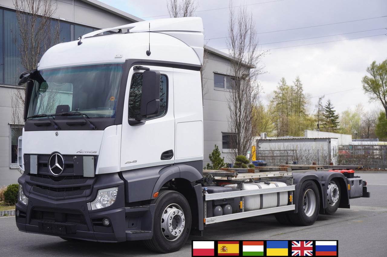 MERCEDES-BENZ Actros 2545 6x2 MP5 / Full ADR / BDF - Camion porte-conteneur/ Caisse mobile: photos 1 MERCEDES-BENZ Actros 2545 6x2 MP5 / Full ADR / BDF - Camion porte-conteneur/ Caisse mobile: photos 1