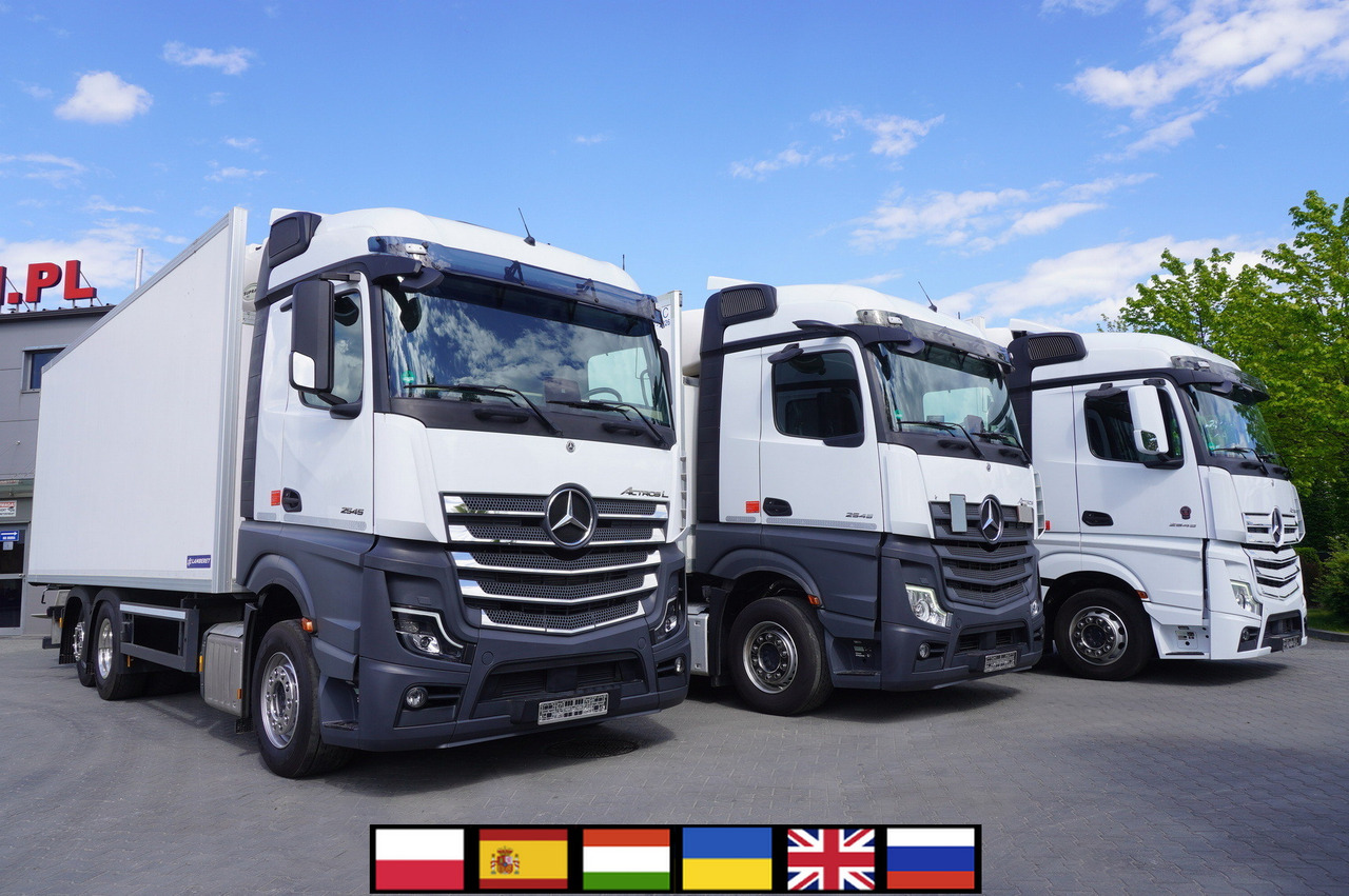 MERCEDES-BENZ Actros 2545 / Lamberet refrigerator / 2022 / 3 units - Camion frigorifique: photos 1 MERCEDES-BENZ Actros 2545 / Lamberet refrigerator / 2022 / 3 units - Camion frigorifique: photos 1